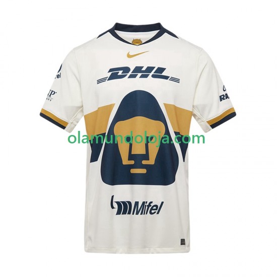 Camisola Pumas UNAM Homem Equipamento Primeiro 2025-2026 Manga Curta